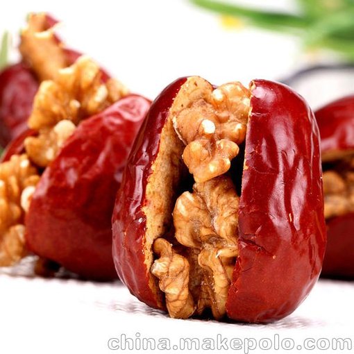 品疆品-棗加核桃，綠色無公害，甘甜，老少皆宜農(nóng)產(chǎn)品圖片