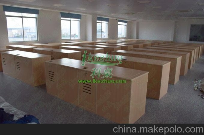 翻轉電腦桌制造商 定做桌面隱藏電腦桌圖片