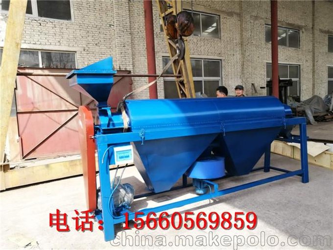 兵豆）、黑豆小麥黃米清理浮灰拋光機圖片