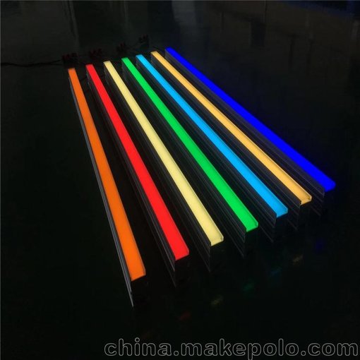 廣場(chǎng)地磚燈 戶外防水燈帶 led地磚燈條 地埋燈帶圖片