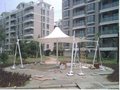 宁夏公园膜结构 庭院膜结构 广场膜结构