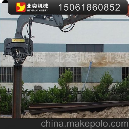 20噸30噸40噸挖掘機(jī)高頻液壓打樁機(jī) 振動(dòng)錘 打樁機(jī)廠家電話圖片