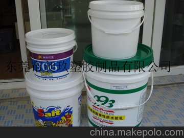 东莞昶玖20L热转印塑料桶，化工桶清洁剂桶，水性涂料桶油墨罐