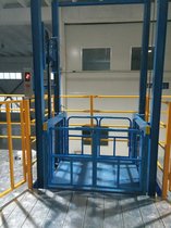 导轨式液压升降机 固定升降平台货物提升游丝 导轨杂物电梯厂家