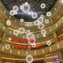 密山商场中庭中空天井吊灯LED不锈钢
