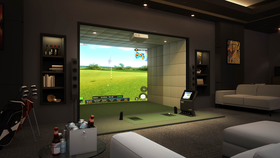 韩国GDR 高速感应 室内高尔夫模拟器 家庭高尔夫 高尔夫挥杆