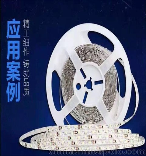 專業(yè)生產(chǎn)2835S型燈條 60燈條廣告專用樹脂字燈條 超軟超亮圖片