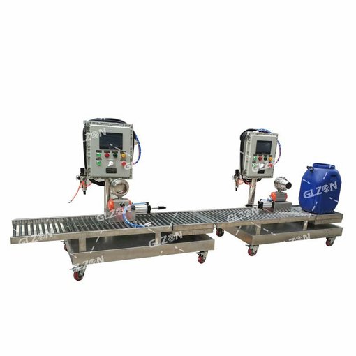 20L消毒劑灌裝機_全自動液態(tài)灌裝機廠家圖片