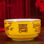 九寿陶瓷寿碗4.5寸加工定制厂