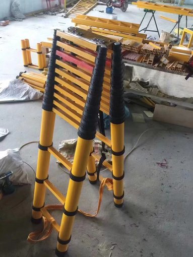 優(yōu)質(zhì)伸縮絕緣梯 電力電工檢修絕緣梯凳 雙層凳 抄表絕緣梯圖片