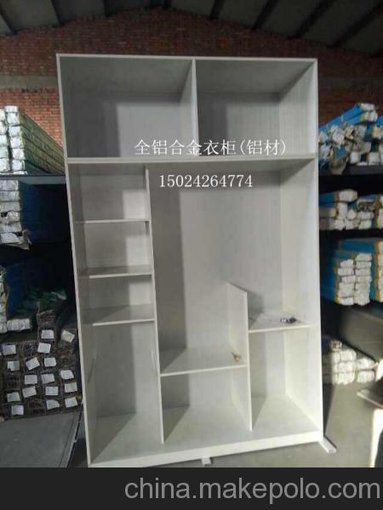 廠家直銷全鋁家具 全鋁合金酒柜 鋁合金衣柜型材 全鋁櫥柜鋁柜子圖片