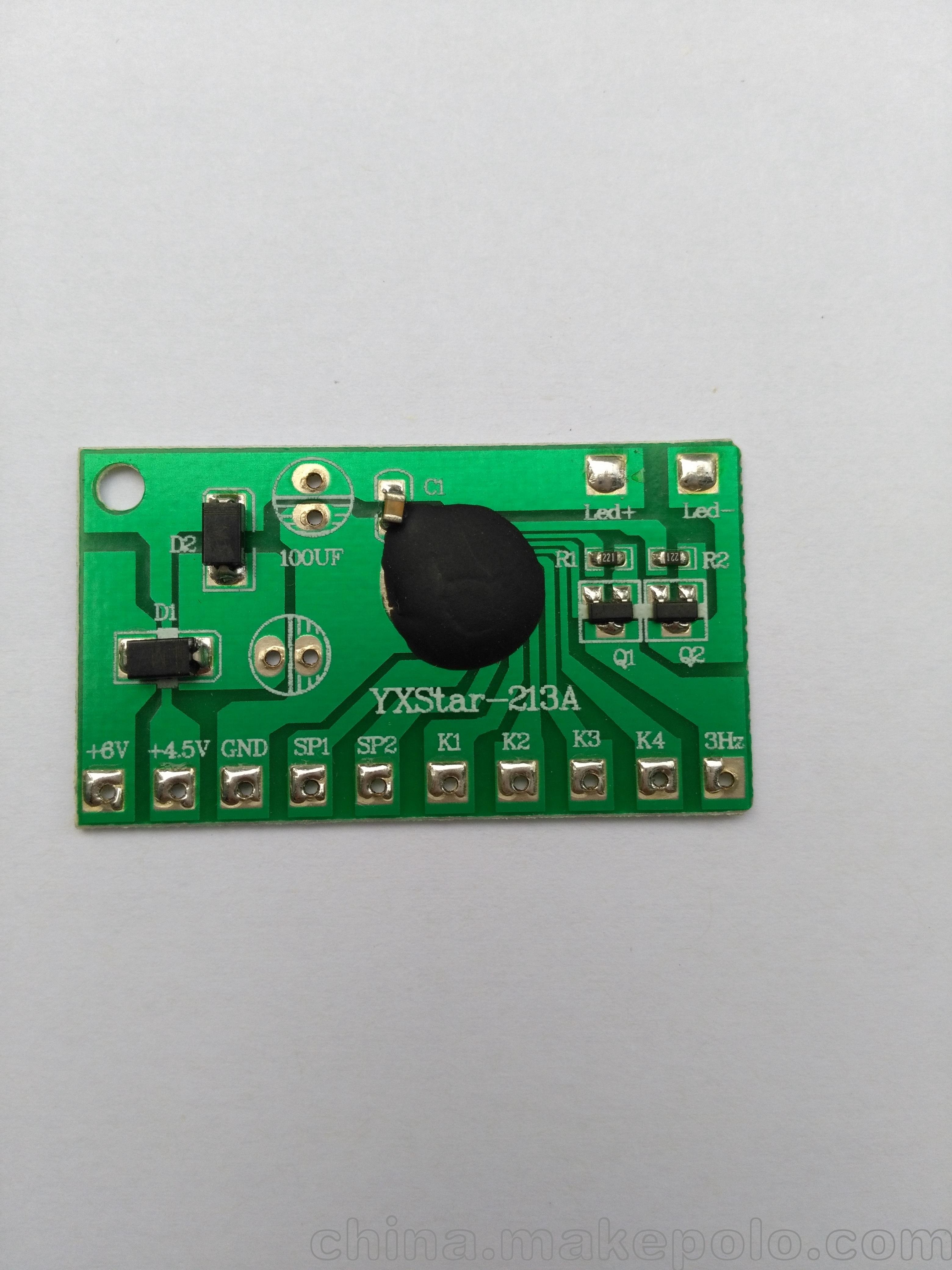 电子元器件 集成电路/ic 童车玩具跳舞机电子鞭炮语音芯片线路板pcba