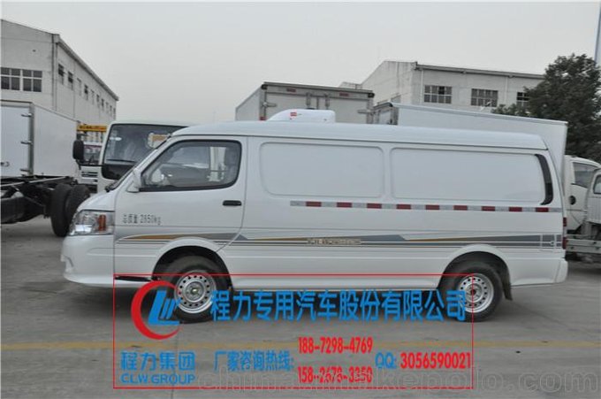 出售福田面包蔬菜水果鮮肉冷藏車圖片