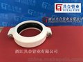 沟槽式静音HDPE排水管管件ABS压环