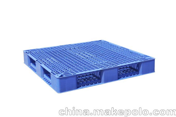 東莞供應(yīng)堅固耐用耐磨塑料托盤 雙面網(wǎng)格型塑料卡板出口塑膠卡板圖片