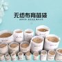 可降解无纺布育苗袋与塑料营养钵的区别