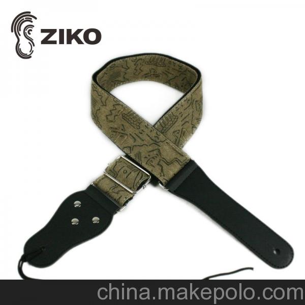 正品ZIKO/立歐牛仔布甲骨文壓花吉他背帶S-203D系列