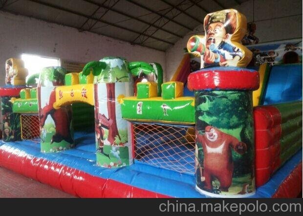 兒童充氣城堡圖片