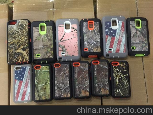 三防otterbox 迷彩手機保護套iphone 4s 5s se 6 6plus s7e