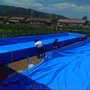 养鱼帆布鱼池帆布水槽水箱防水布 加厚PVC刀刮布帆布水池