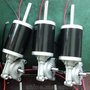 威稳D49-2440-120直流减速电机24v 双出轴直流电机