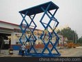 长期大量供应济南力川SJG固定式液压升降台