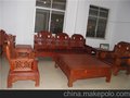 祥和如意沙发-缅甸花梨-榫卯结构-红木家具团订购-东阳精品红木