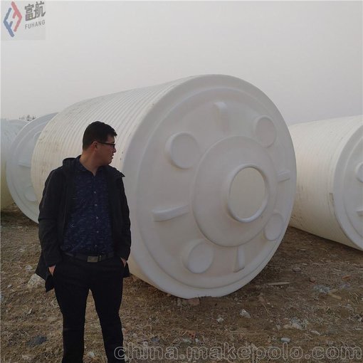 富航容器10立方塑料桶水泥添加劑儲存圖片