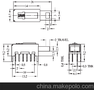 按键开关  推动开关  PS-42D02