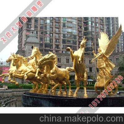 銅雕阿波羅戰(zhàn)車 鑄銅阿波羅戰(zhàn)車廠家直銷圖片