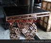 供应方形茶几图片 整体 不锈钢火锅桌茶几