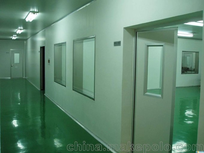 海南凈化車間 實驗室 手術(shù)室?guī)r棉彩鋼玻鎂板隔斷墻吊頂安裝圖片
