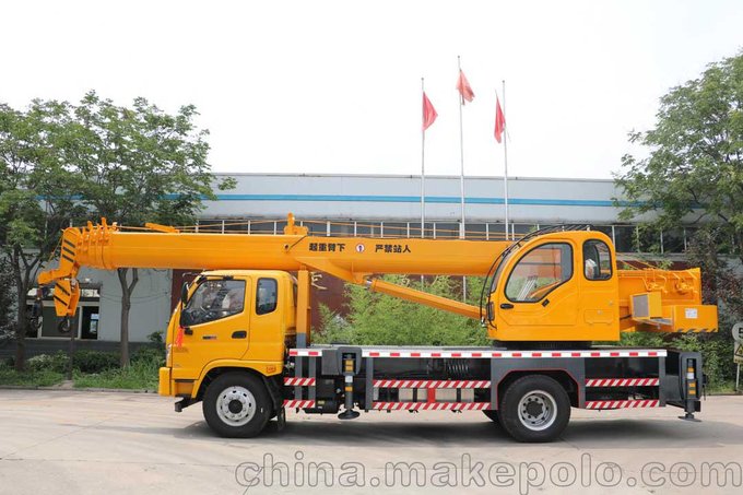 福田小吊車 汽車起重機 16噸吊車圖片