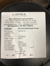 供應(yīng)美國原廠spira 屏蔽線 NM-06 NC
