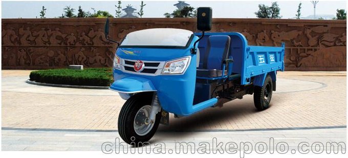 五征 金玉虎半封閉自卸三輪車 十檔油剎后橋 三輪汽車包郵圖片
