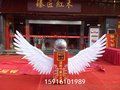 新颖启动翅膀租赁 创意天使启动台 创意手掌印启动装置厂家