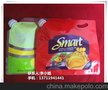 5L液体手提式吸嘴自立袋 出口外贸 可排气带斜嘴防水透明复合袋