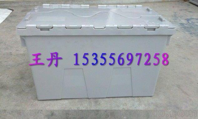物流箱模具 帶蓋塑料周轉(zhuǎn)箱模具圖片
