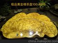 黄金樟实木茶盘满瘤疤全新茶盘茶海居家休闲娱乐沏茶喝茶待客
