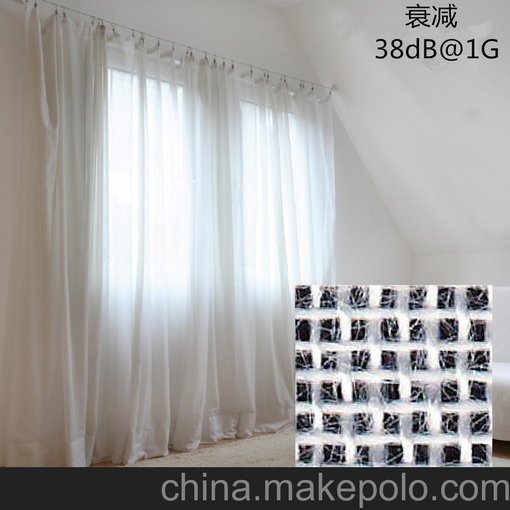 電磁波屏蔽材料 屏蔽窗簾圖片