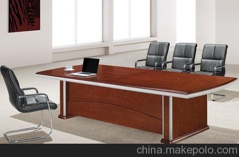 實(shí)木會(huì )議桌報價(jià)/上海高檔小型實(shí)木會(huì )議桌供貨商報價(jià)/穎松供圖片
