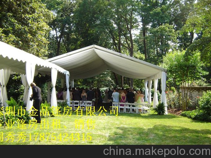 金品篷房戶外婚慶帳篷出租圖片