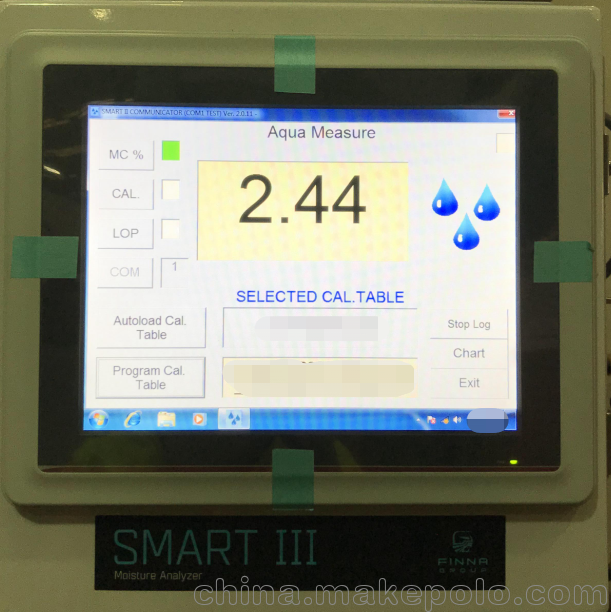 美國FINNA SMART III NIR近紅外在線水分儀 進口 砂紙檢測設備