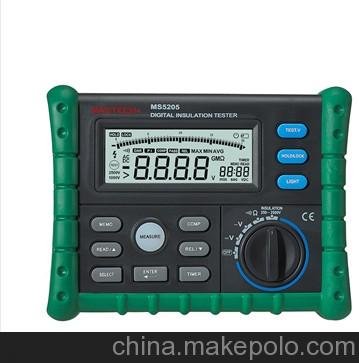 MASTECH華儀MS5205 數字絕緣電阻測試儀圖片