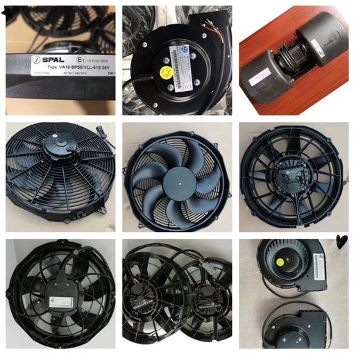 新能源純電動(dòng)SPAL斯佩爾24V風(fēng)機(jī)風(fēng)扇VA07-BP12/C-58S圖片