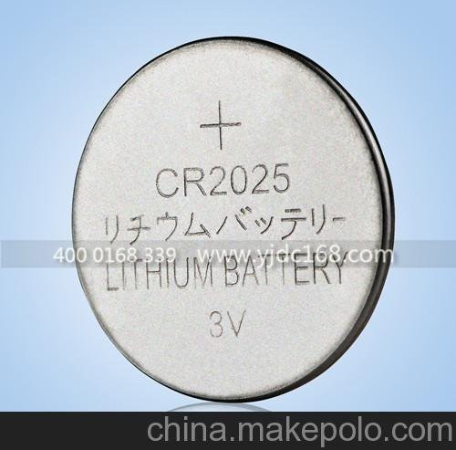 遙控器防盜器廠家通用CR2025紐扣電池免費送樣正品直銷圖片