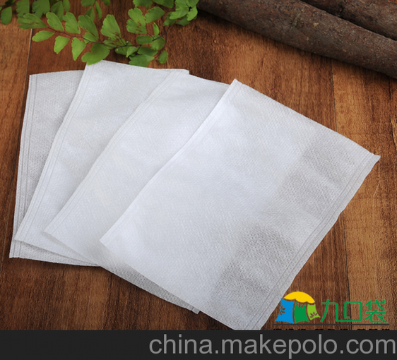 廠家直銷無(wú)紡布熱封中藥袋6cm乘8cm100個(gè)/包圖片