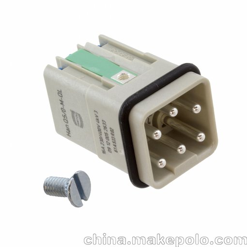 HARTING 組合式集成浩亭重載連接器 RJ45網(wǎng)絡(luò)接頭哈丁航空插頭圖片