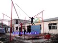 供应儿童多人钢架蹦极 方形钢管蹦极 小蹦极安装视频