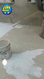 LM防水涂料人工涂刷施工